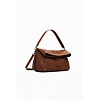 Dámská kabelka DESIGUAL 25WAXPA8 6011 BAG EMBRO PATCH LOVERTY CAMEL 6011 BROWN - DESIGUAL - 25WAXPA8 6011 BAG EMBRO PATCH LOVERTY CAMEL