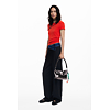 Dámská kabelka DESIGUAL 25WAXPAQ 9225 BAG HALF LOGO TROKEL DARK SILVER 9225 MATERIAL FINISHES - DESIGUAL - 25WAXPAQ 9225 BAG HALF LOGO TROKEL DARK SILVER