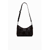 Dámská kabelka DESIGUAL 25WAXPB9 6009 BAG STENCIL FLOWER MEDELLIN MINI CHOCO 6009 BROWN - DESIGUAL - 25WAXPB9 6009 BAG STENCIL FLOWER MEDELLIN MINI CHOCO
