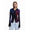 Dámská košile DESIGUAL DIETRICH Modrá - DESIGUAL - 25WWTK61 2000 TS DIETRICH