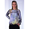 Dámská halenka SEIDEL Bluse 1/1 Modrá