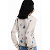 Dámský svetr DESIGUAL ESTOCOLMO Bílá - DESIGUAL - 25WWJF14 1011 JERS ESTOCOLMO