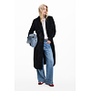 Dámský fashion kabát DESIGUAL PATCH BLACK Černá - DESIGUAL - 25WWEW16 2000 COAT PATCH BLACK