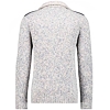 Pánský svetr RAGMAN Cardigan with patches Šedá - Ragman - 5009895 012 Cardigan with patches
