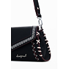 Dámská kabelka DESIGUAL MANHATTAN PESPUNTES ZARAUZ Černá - DESIGUAL - 25WAXPBE 2000 BAG MANHATTAN PESPUNTES ZARAUZ