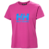 Dámské triko Helly Hansen 34465 663 W HH LOGO T-SHIRT 2.0 663 MAGENTA 2.0 - Helly Hansen - 34465 663 W HH LOGO T-SHIRT 2.0