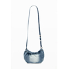 Dámská kabelka DESIGUAL HALF LOGO DENIM WAVERLY PHONE Modrá - DESIGUAL - 26SAYD02 5005 MONE HALF LOGO DENIM WAVERLY PHONE