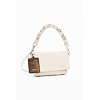 Dámská kabelka DESIGUAL HELIUM TROKEL ECRU Bílá - DESIGUAL - 26SAXPBB 1008 BAG HELIUM TROKEL ECRU