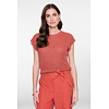 Dámský svetr Geisha Pullover lurex Oranžová - Geisha - 64082-70 743 Pullover lurex sleeveless